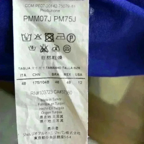 Armani Collezioni Top . Purple size 12 - Picture 6 of 6